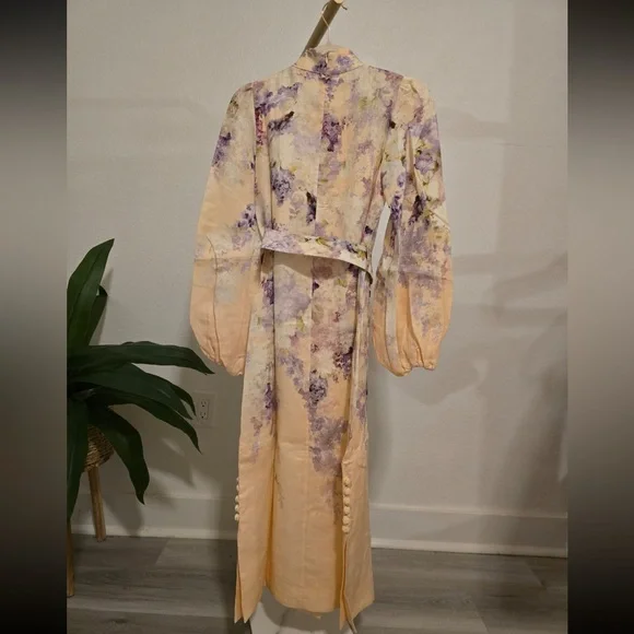 Zimmermann Beautiful Lyrical Floral button Midi dress - Picture 2 of 9